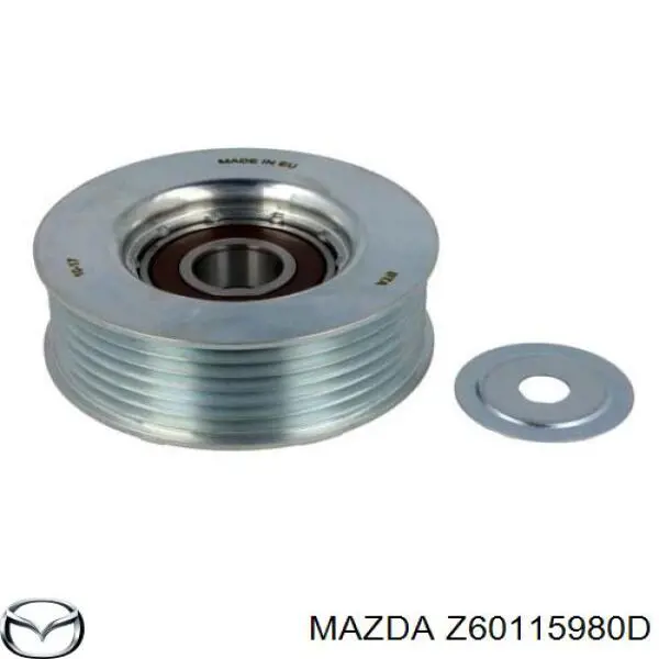 Z60115980D Mazda Натяжитель клинового ремня