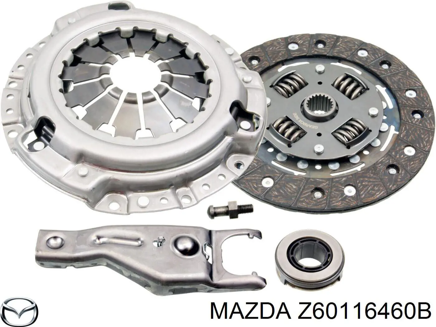 Z601-16-460B Mazda диск сцепления