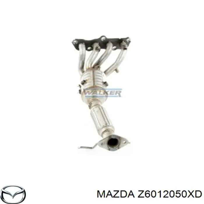 Конвертор - катализатор на Mazda 3 BK12
