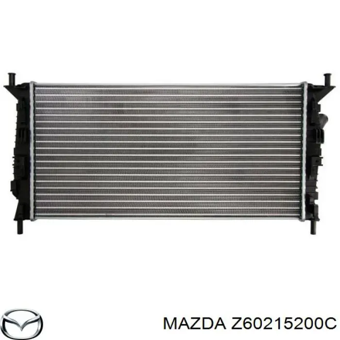 Z60215200C Mazda радиатор