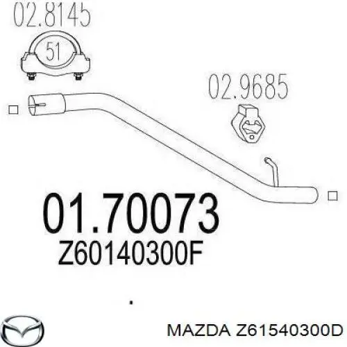 Z61540300D Mazda