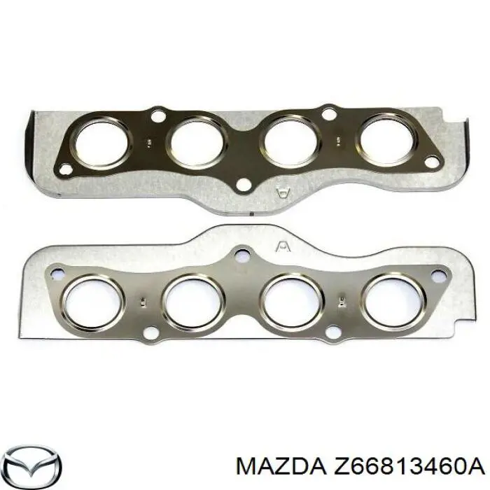 Прокладка выпускного коллектора Mazda Z66813460A