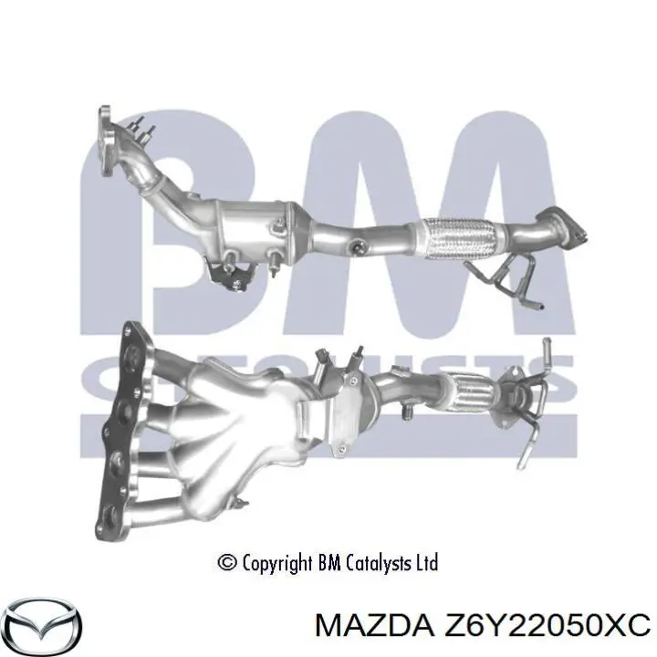 Катализатор Z6Y22050XC Mazda
