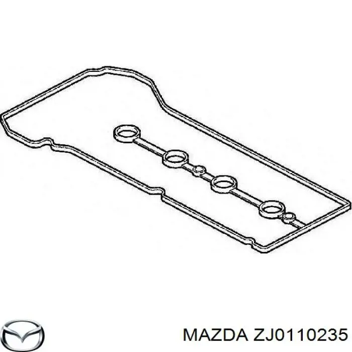 ZJ0110235 Mazda прокладка клапанной крышки