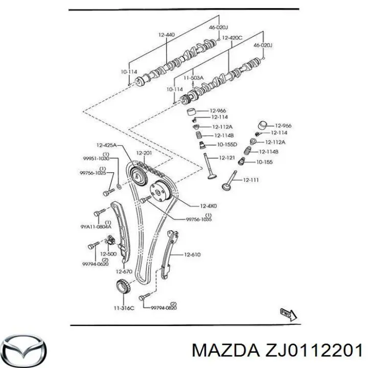 ZJ0112201 Mazda