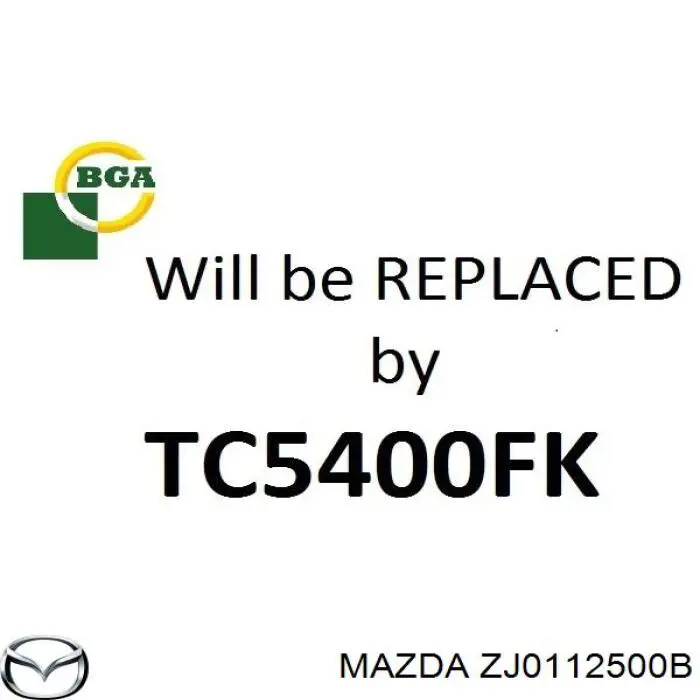 Купить ZJ0112500B Mazda Натяжитель цепи ГРМ