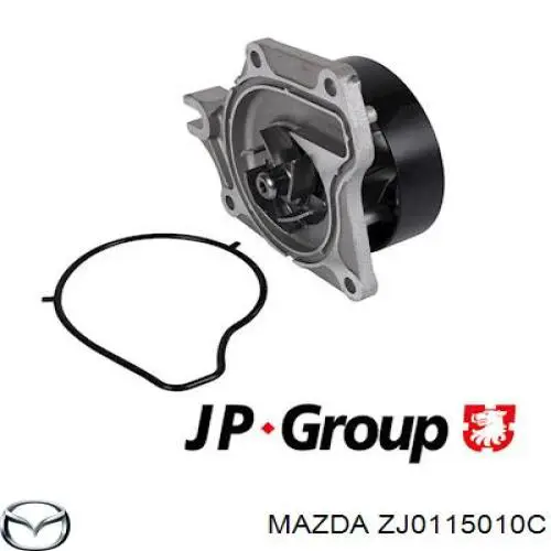 Купить ZJ0115010C Mazda Насос охлаждения