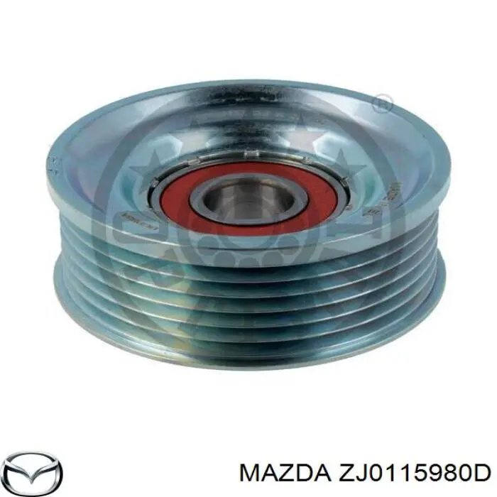 Натяжная планка поликлинового ремня Mazda ZJ0115980D