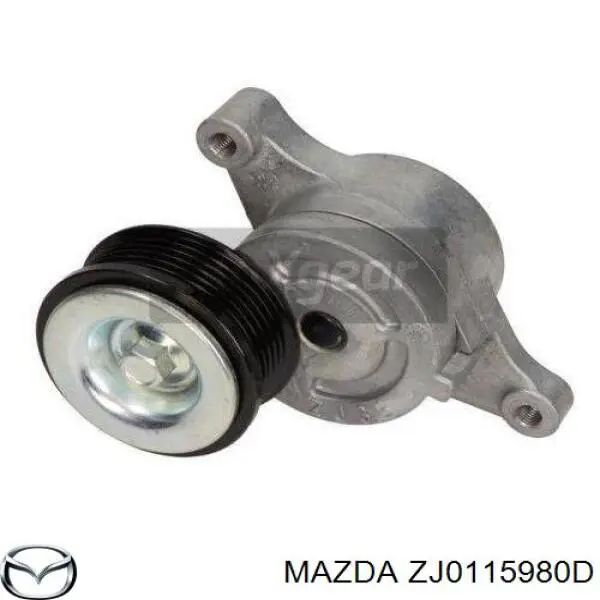 Натяжитель приводного ремня ZJ0115980D Mazda