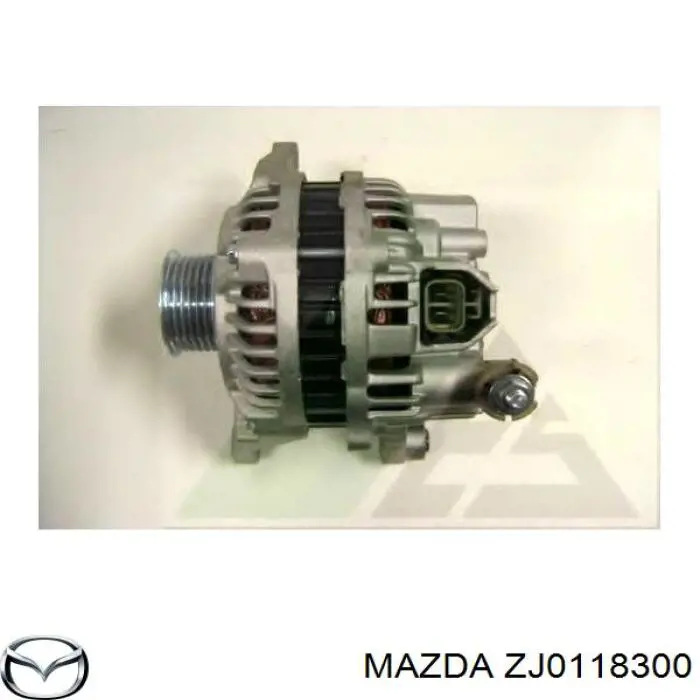 ZJ0118300 Mazda генератор