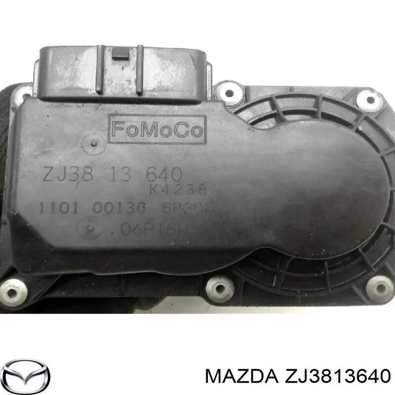 Válvula de borboleta montada para Mazda 2 (DE)