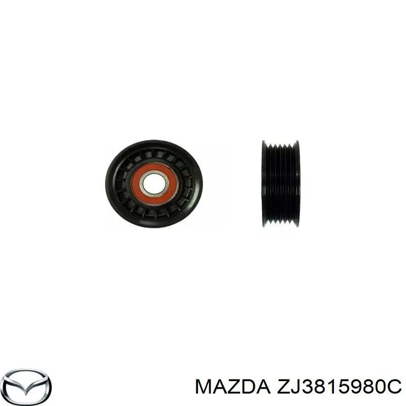 Натяжитель приводного ремня Mazda ZJ3815980C