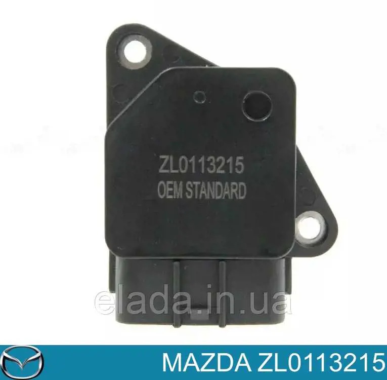ZL0113215 Mazda sensor de fluxo (consumo de ar, medidor de consumo M.A.F. - (Mass Airflow))