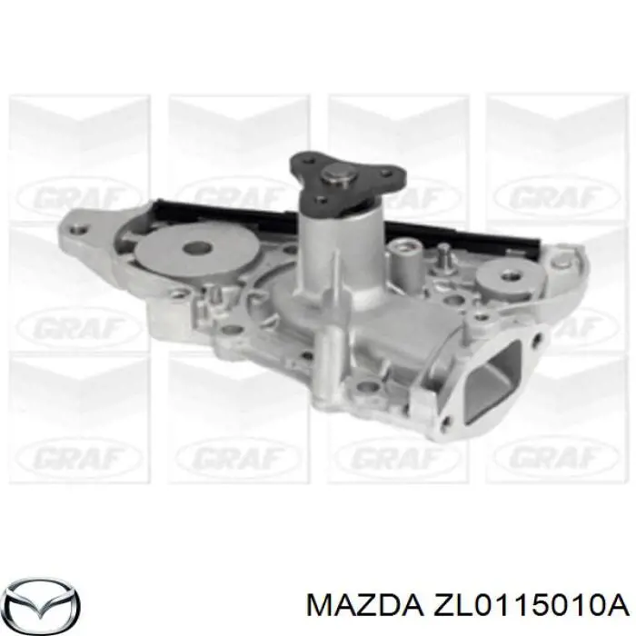 Купить ZL0115010A Mazda Насос охлаждения