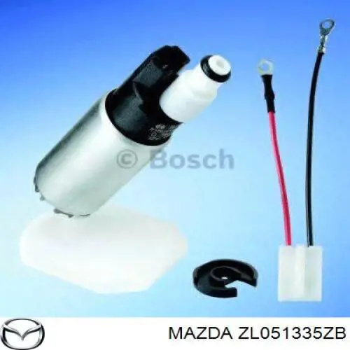 Топливный насос электрический погружной Mazda ZL051335ZB