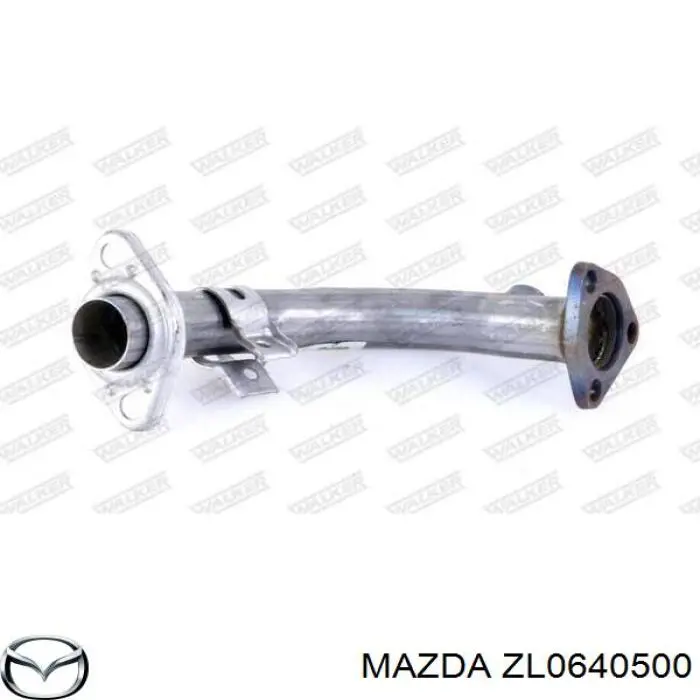Трубы приемные (штаны) Mazda ZL0640500 цена, от 11.30 USD