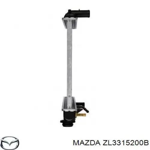 ZL3315200 Mazda Радиатор основной
