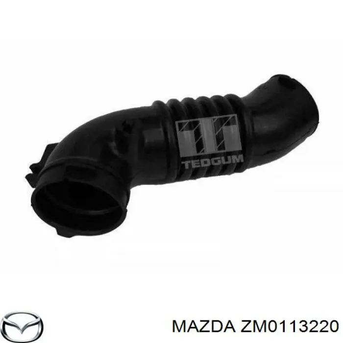ZM0113220 Mazda Патрубок воздушный, вход воздушного фильтра