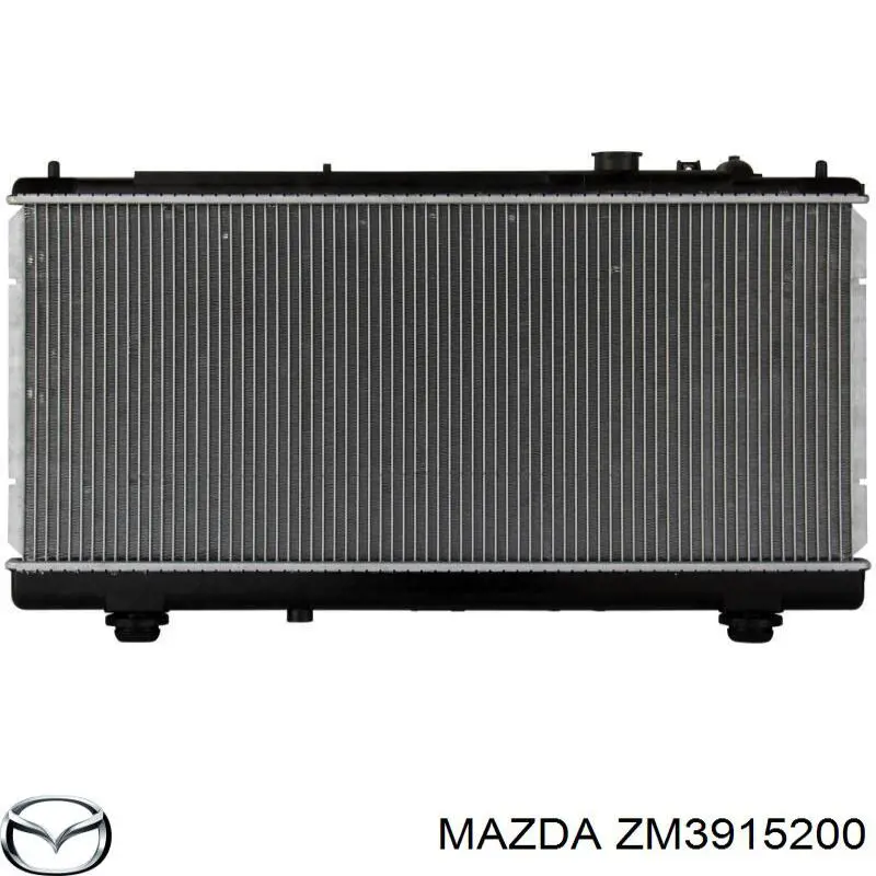 Радиатор охлаждения двигателя Mazda ZM3915200 цена, от 66.67 USD