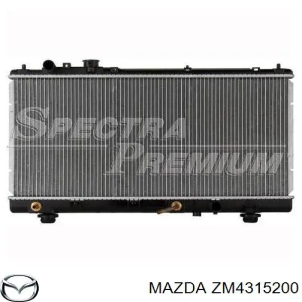 Радиатор охлаждения двигателя Mazda ZM4315200 цена, от 56.50 USD