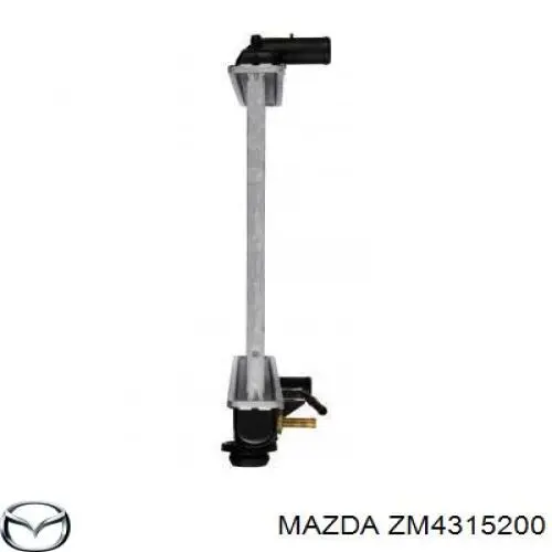 ZM4315200 Mazda Радиатор основной