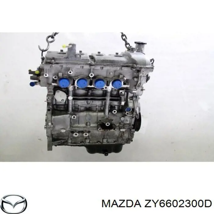 ZY6602300D Mazda Мотор в сборе