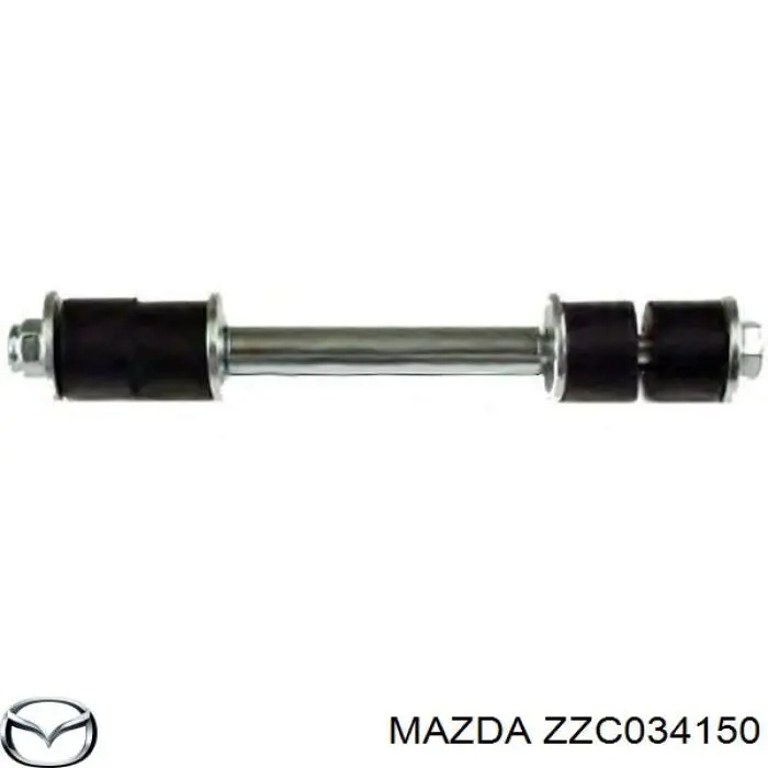 Тяга переднего стабилизатора Mazda ZZC034150 цена, от 10.88 USD