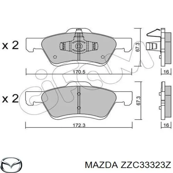 ZZC33323Z Mazda