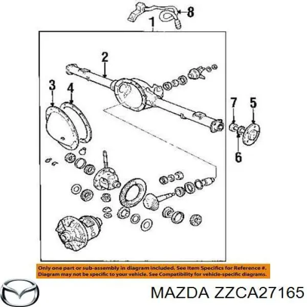 Купить ZZCA27165 Mazda 