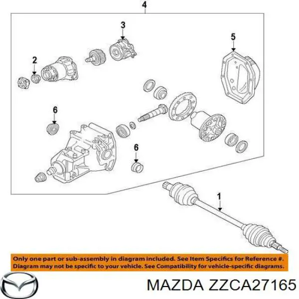  ZZCA27165 Mazda