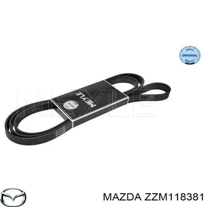ZZM118381 Mazda ремень генератора
