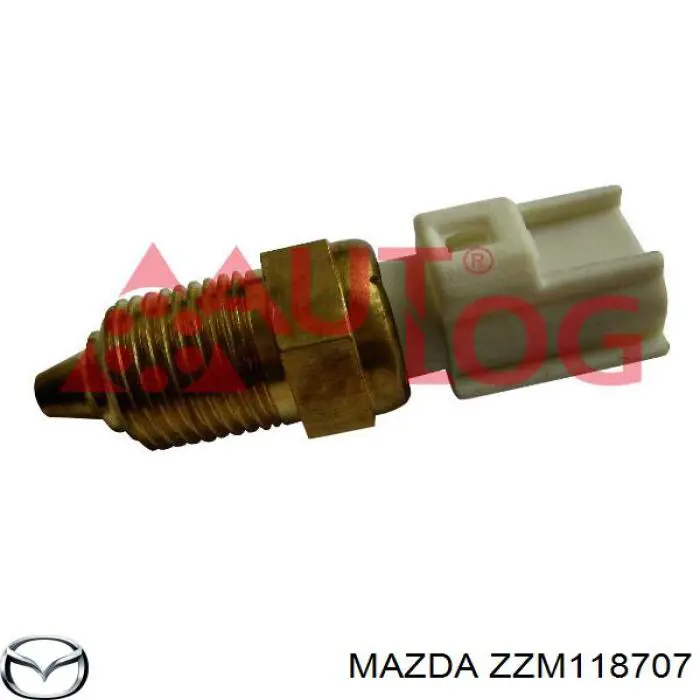 Sensor de temperatura del refrigerante ZZM118707 Mazda