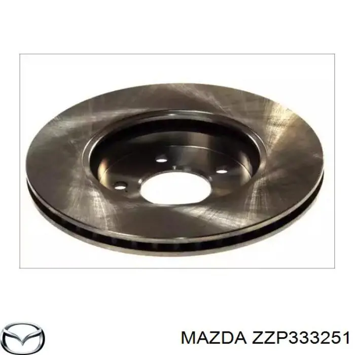 ZZP333251 Mazda Диск тормозной передний