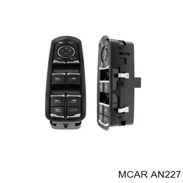 AN227 Mcar кнопка включения мотора стеклоподъемника передняя правая