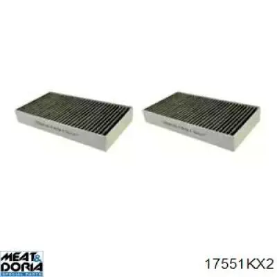 Фильтр воздушный отопителя Meat&Doria 17551KX2 цена, от 31.71 USD