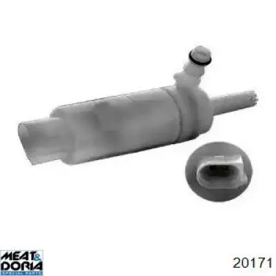 20171 Meat&Doria насос-мотор омывателя фар