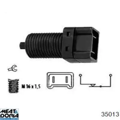 Датчик включения стопсигнала 35013 Meat&Doria