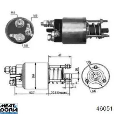 46051 Meat&Doria roda-livre do motor de arranco