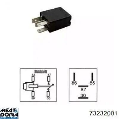 Реле вентилятора Meat&Doria 73232001 цена, от 4.43 USD