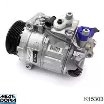 Компрессор кондиционера 8629631 Teamec