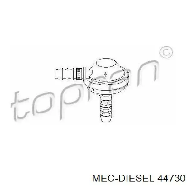 44730 Mec-diesel Шатун двигателя