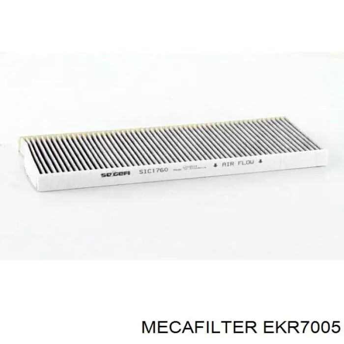 Купить EKR7005 Mecafilter Фильтр салона угольный