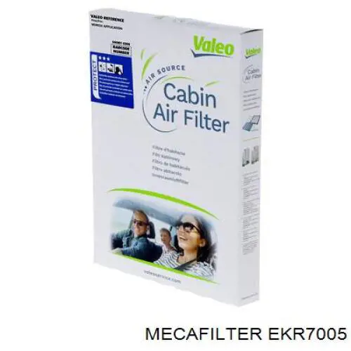 Фильтр салона EKR7005 Mecafilter