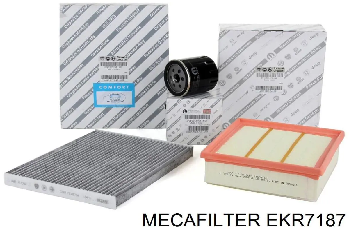 Фильтр салона EKR7187 Mecafilter