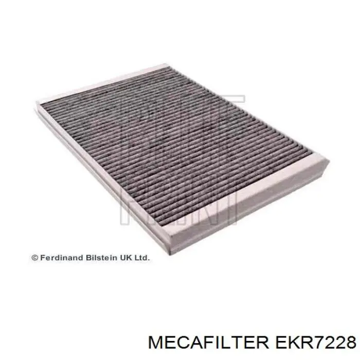 Купить EKR7228 Mecafilter Фильтр салона угольный