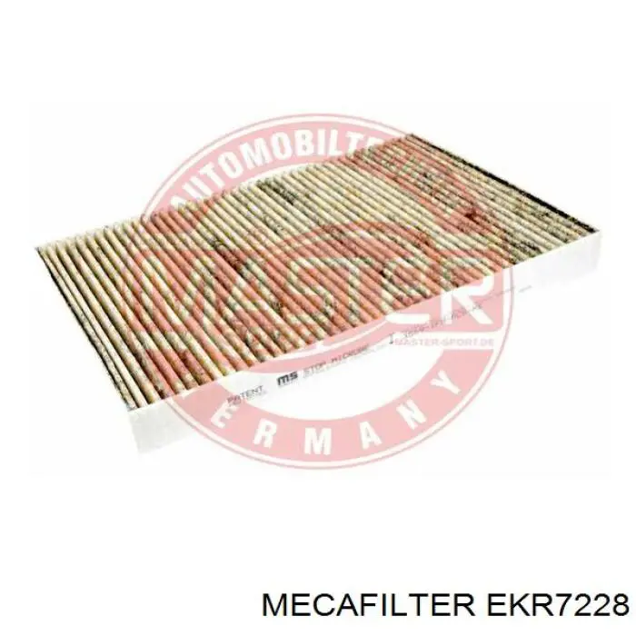 Фильтр салона EKR7228 Mecafilter