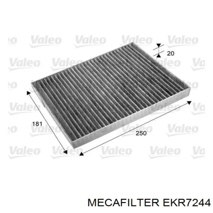 Фильтр воздушный отопителя Renault (RVI) 8660003806 цена, от 4.18 USD