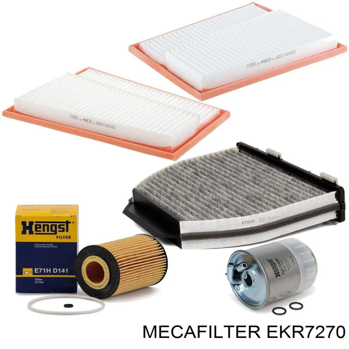 Фильтр салона EKR7270 Mecafilter