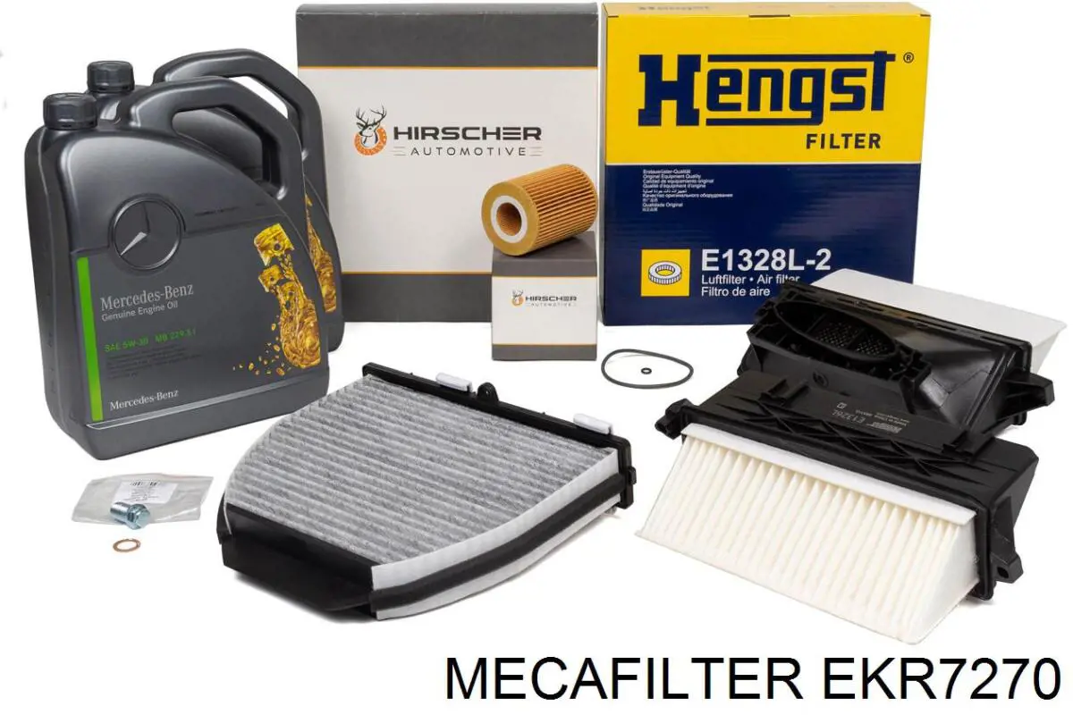 Фильтр воздушный отопителя Mecafilter EKR7270 цена, от 23.70 USD