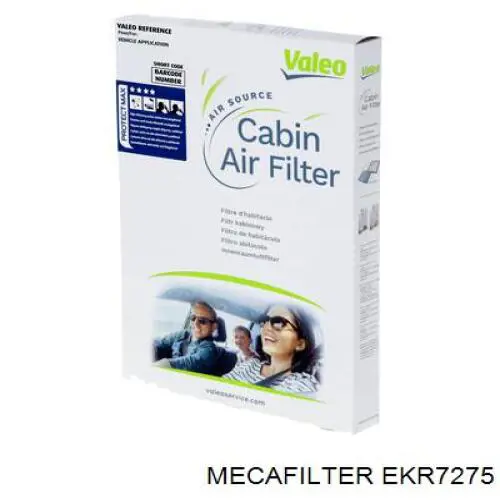 Воздушный фильтр салона Mecafilter EKR7275